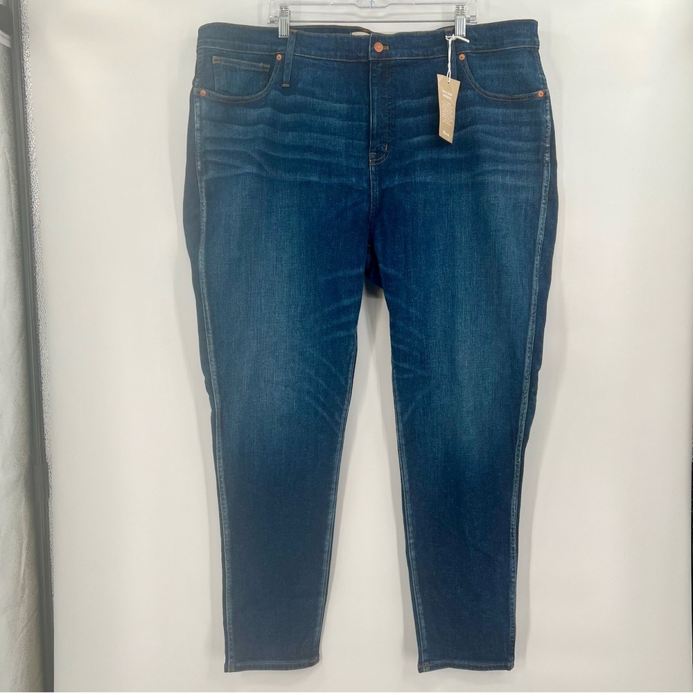 37T  Madewell Slim straight Jeans   Nwt